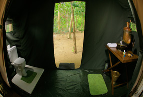 Bathroom of Leopard Trails Camp