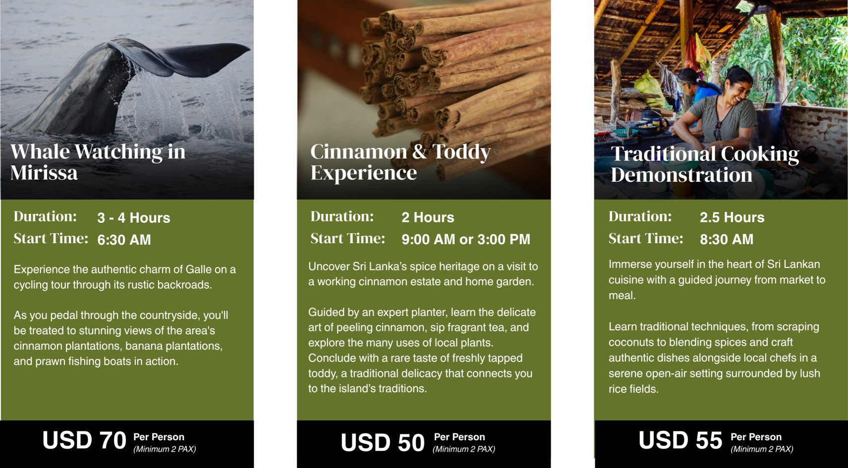 Curated Excursions in Sri Lanka